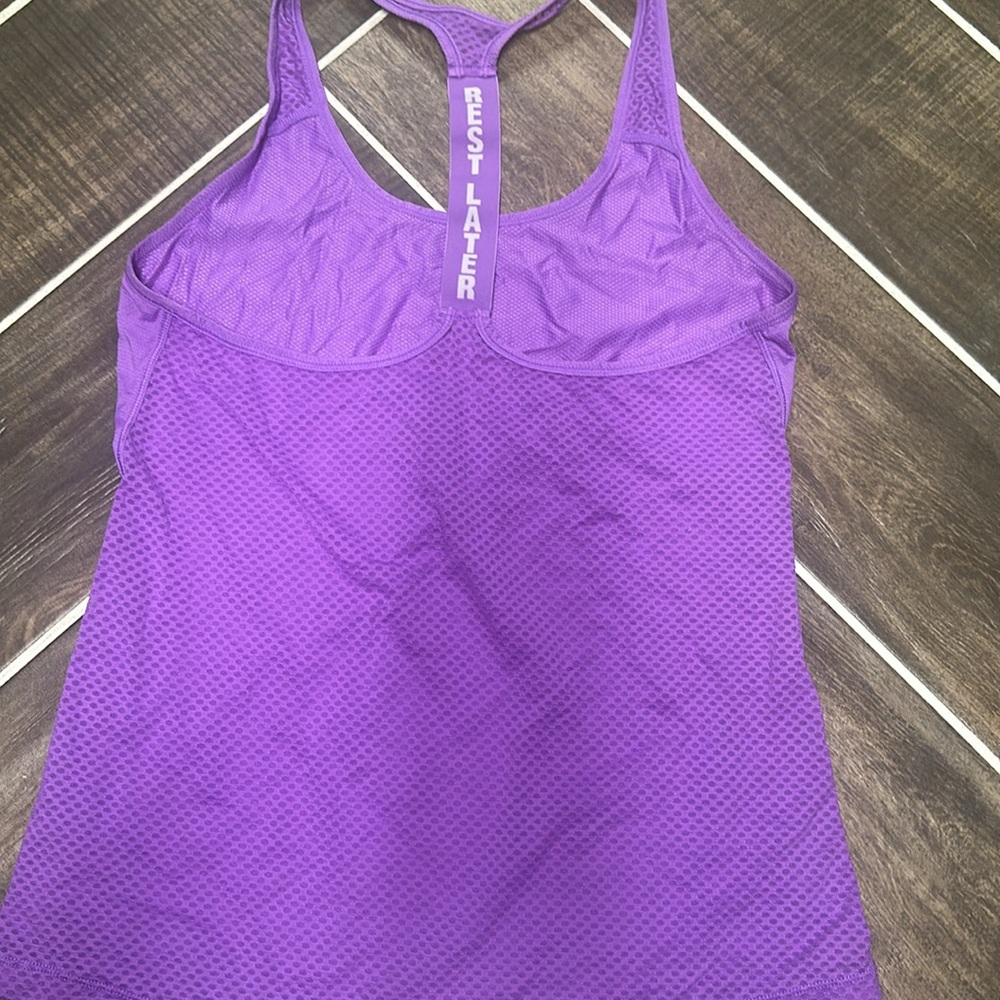Lorna Jane Purple Tank Top - Picture 2 of 3